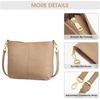Kattee Leather Crossbody Bags for Women, Crossbody Purses for Women, Women’s Handbags Hobo Bag with Adjustable Strap
