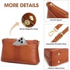 Kattee Genuine Leather Crossbody Bags for Women, Small Purse Travel | Genuine leather. Adjustable strap, versatile carry. Fits essentials. Ideal for daily, travel(Brown)