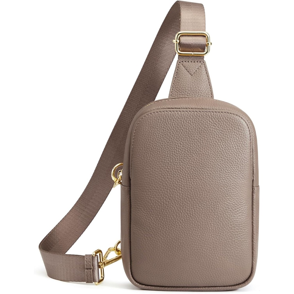 image:imageKattee Sling Bag for Women Small Crossbody Bags with RFID BlockingKhaki