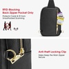 Kattee Sling Bag for Women Small Crossbody Bags with RFID Blocking(Black)