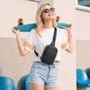 Kattee Sling Bag for Women Small Crossbody Bags with RFID Blocking(Black)