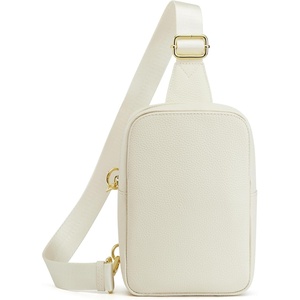 Kattee Sling Bag for Women Small Crossbody Bags with RFID Blocking(Beige)