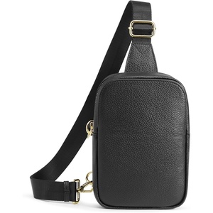 Kattee Sling Bag for Women Small Crossbody Bags with RFID Blocking(Black)