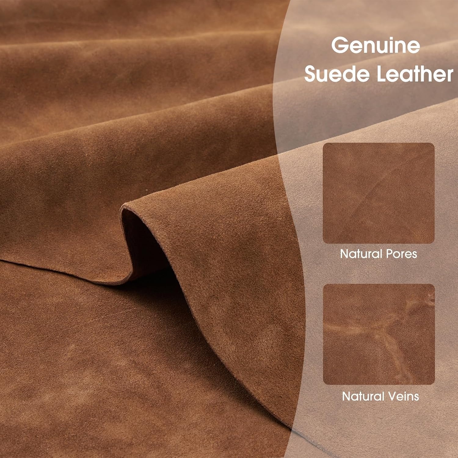 image:imageKattee Suede Leather Shoulder Bag for Women Trendy Tote Bag WorkCoffee