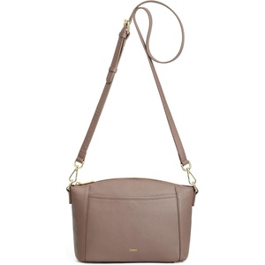 Kattee Leather Crossbody Bags for Women Travel Small Purse RFID Bag(Khaki)